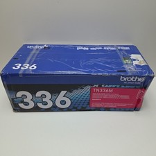 NEW GENUINE - BROTHER TN336M MAGENTA TONER CARTRIDGE - TN-336M - SEALED UGLY BOX