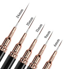 Precision Detail Paint Brush Set for Miniatures & Fine Art