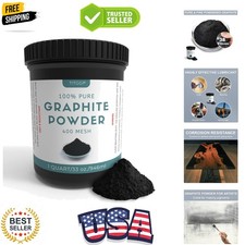 1 Quart Ultra-Fine Pure Graphite Powder - Dry Powdered Graphite for Locks, B...