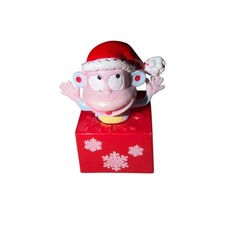 Dora the Explorer Boots the Monkey Christmas Santa Hat Snowflake Gift Box Figure