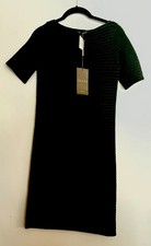 GUCCI STRETCH Pullover BLACK Short Sleeve DRESS, Size Small, BRAND NEW w/TAGS