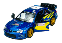 Kinsmart 2007 Subaru Impreza Wrc Blau 1:36 Die Cast Metal Model No Box