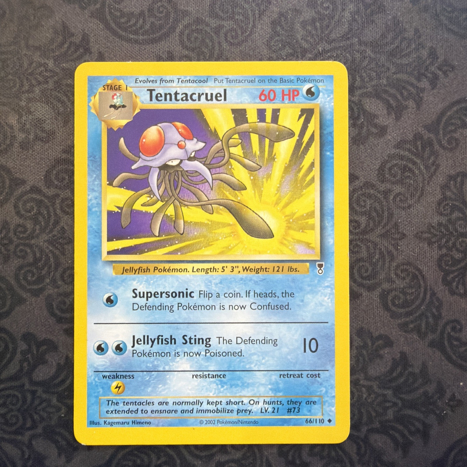 Pokemon Card Legendary Collection Tentacruel 66/110 Uncommon