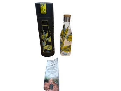 SIGG Metis Sumatra Maki Trinkflasche, 0,6l, Borosilikatglas, NEU, Geschenkbox