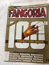 Fangoria Magazine #100 Terrifying Issue Freddy Cover March 1991 Stephen King