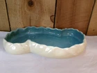 Vintage Haeger USA Art Pottery Console Bowl Trinket Dish Shallow Planter