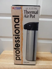 Tiger Professional 2.5 Liter Thermal Air Pot PXQ-2501 Mirror Made In Japan EDW6