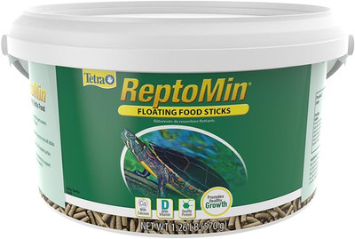 Tetra ReptoMin Floating Food Sticks 1.26 lb Turtle Newt Frog Daily Diet Food