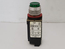 ALLEN BRADLEY 800MR-QT24GS PILOT LIGHT PUSH TO TEST 24V GREEN LENS SERIES D