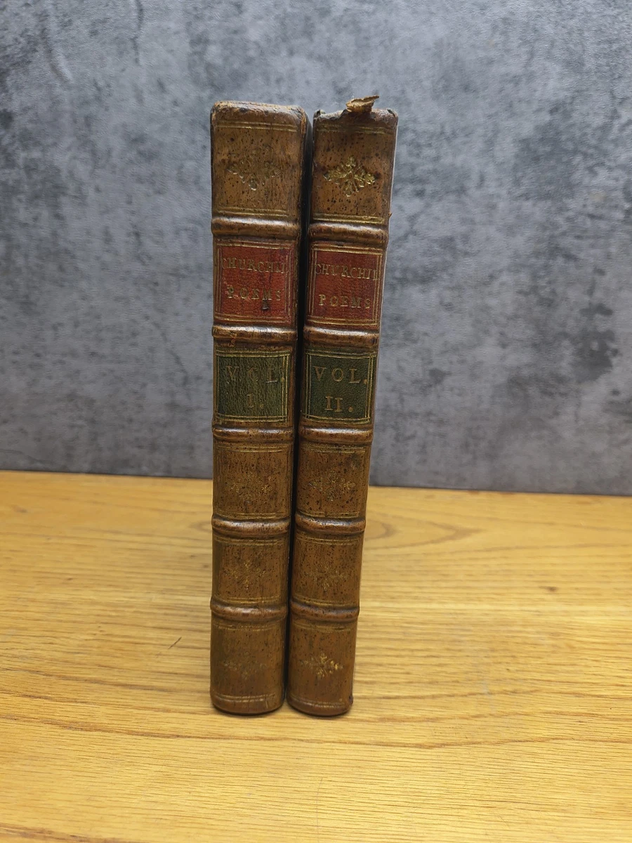 Poetry Hardcover 1700-1799 Antiquarian & Collectible Books for