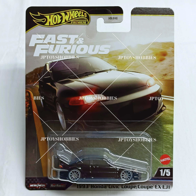 Hot Wheels Fast & Furious 1993 Honda Civic Coupe EX EJ1 Set 1 10