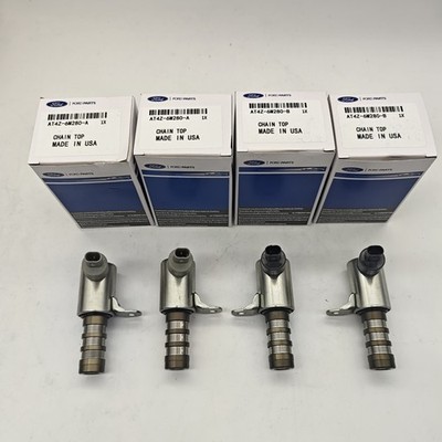 New 4X VVT Variable Valve Timing Solenoid For Lincoln MKZ 11-17 Ford F-150 3.5L