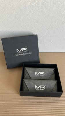 NEW Mack Russo 2-Pack Sunglasses Gift Set His & Hers Polarized 100% UVProtection