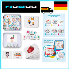 Magnetisches Holz Alphabet Lernspielzeug für Kinder 3 4 5 Jahre