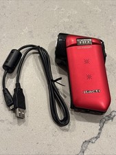 Sanyo Xacti VPC-CG10 MPEG-4 HD 10MP Camcorder + Cable ~ No Battery ~ Untested