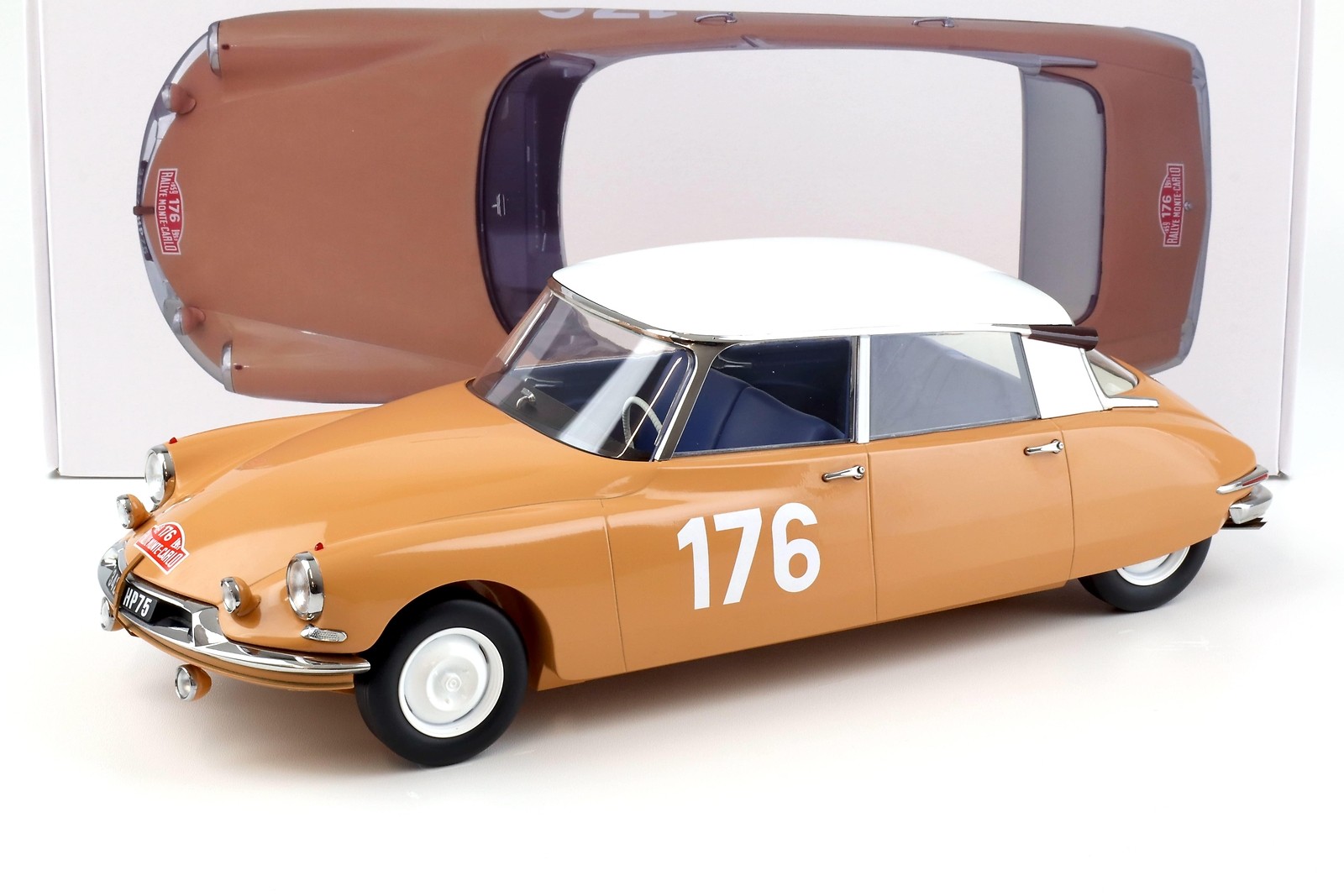 1:12 NOREV Citroen Id 19 Winner Rally Monte Carlo 1959 #176 - Limited 300 Pcs
