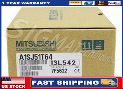 1PCS MITSUBISHI MELSEC A1SJ51T64 A1SJ 51T64 New NIB Fast Ship  US Free TAX