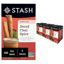Tea Decaf Chai Spice Black Tea - Decaf, Non-Gmo Project Verified Premium Tea wit