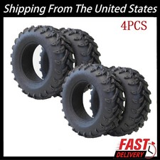 Set of 4 ATV Tires 25X8-12 25X10-12 Tires ATV/UTV Lawn-Mowers Off-Road Tires