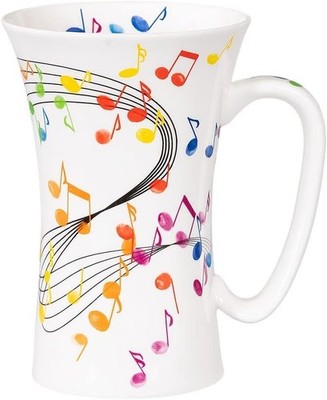 Könitz Kaffeetasse, Teetasse, Jumbotasse, Mega Mug ''Flying notes'' 610ml