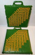 2 1970s Rare Old Vintage John Deere Seat Cushions John Deere Tractor Farm Ag 70s