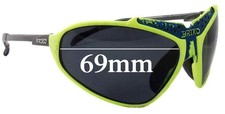 Lenti di ricambio per occhiali da sole SFx adatte a Briko Stinger - larghezza 69 mm