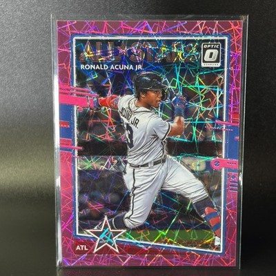 2020 Optic All Stars Pink Velocity Ronald Acuna Jr 116/199 Atlanta Braves