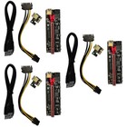  3 Sets Pci Riser Gpu Brace Holder Express Extension Adapter PCI-E 1x to 16x