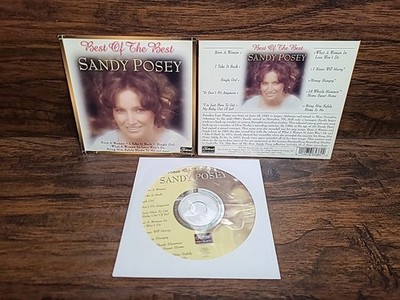 Best of the Best by Sandy Posey (CD, 1999) Disc, Cover art & Inlay Only