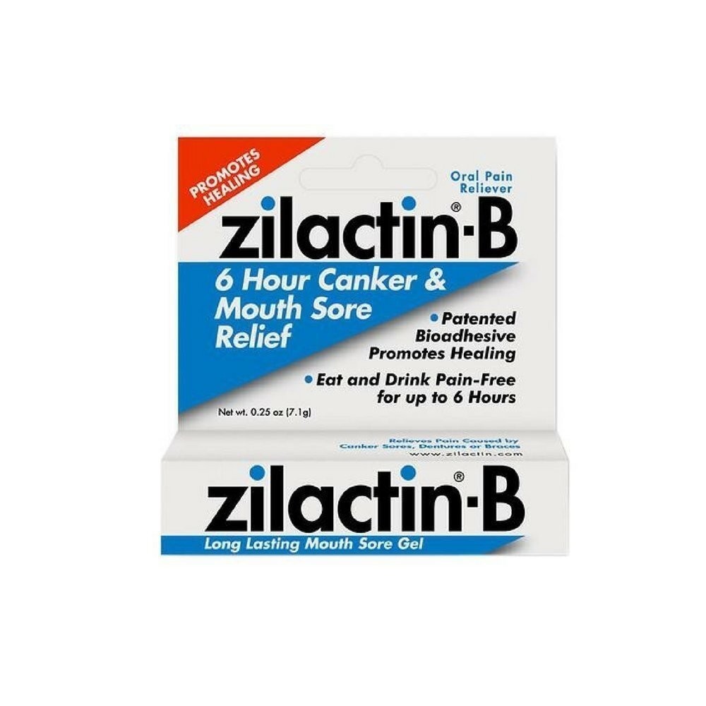 Zilactin-b Canker Sore GEL 6 Hour Mouth Sore Relief