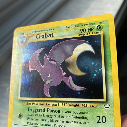 Pokémon Crobat Double Holo Neo Revelation 4/64 - Picture 13 of 22