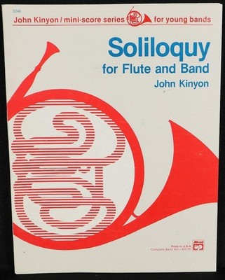 Soliloquy Sheet Music Score Book John Kinyon Alfred Mini-Score