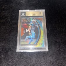 2017 Panini Select  Christian McCaffrey #17 Tie Dye Concourse Rookie /25 
