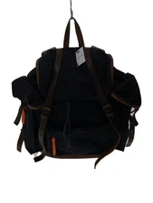 Paul Smith jeans canvas backpack in black