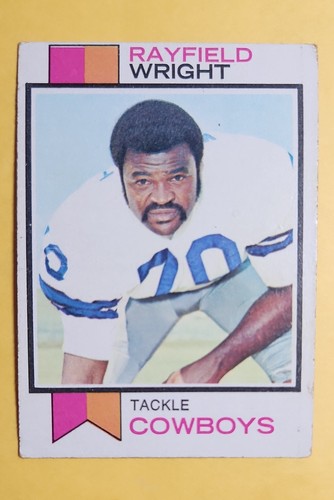 Rayfield Wright #110 1973 Topps card