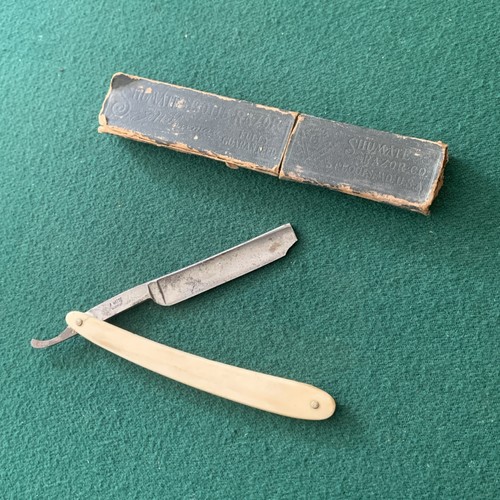 Vintage A. Witte BLUE STEEL Straight Razor, 9/16”, Germany, Please Read - Picture 2 of 15