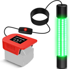 Underwater Fishing Light Compatible for Milwaukee M18 18V Battery,Ip68 LED Green