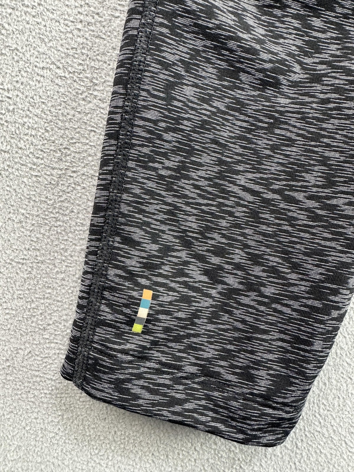 Smartwool Leggings Medium Gray PhD Pattern Capri … - image 5