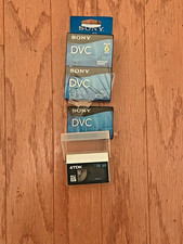 Mini DV cassettes x6 