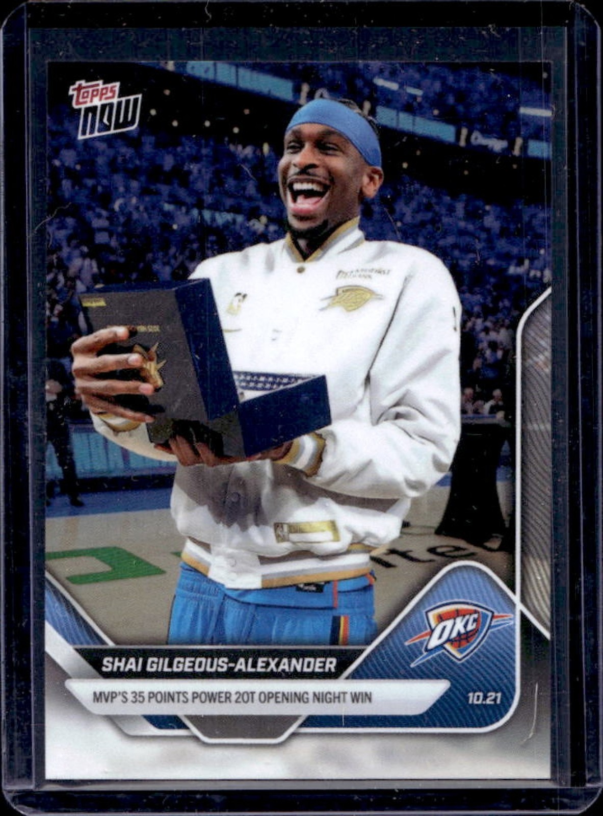 2025-26 Topps Now Shai Gilgeous-Alexander SP VAR #1SP Thunder