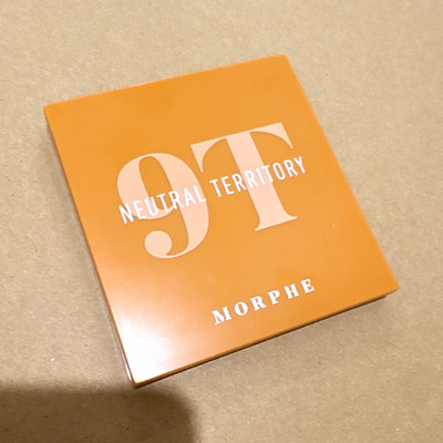Morphe 9T Neutral Territory 9-Pan Neutral Pressed Powder Eyeshadow no new