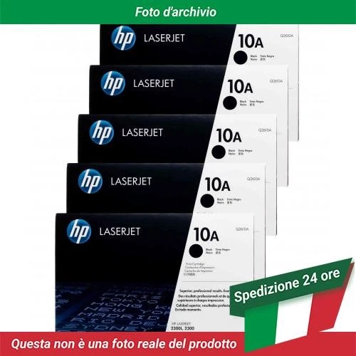 Q2610A HP 10A Toner Black 5 Pack
