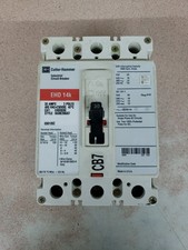 CUTLER-HAMMER EHD3030 CIRCUIT BREAKER EHD3030 30AMP 480VOLT 3P RED Chipped