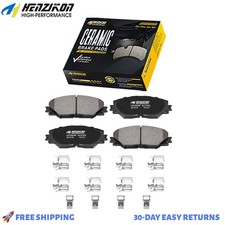 Premium Ceramic Front Brake Pads P-1211 for Toyota Corolla iM 2017-2018
