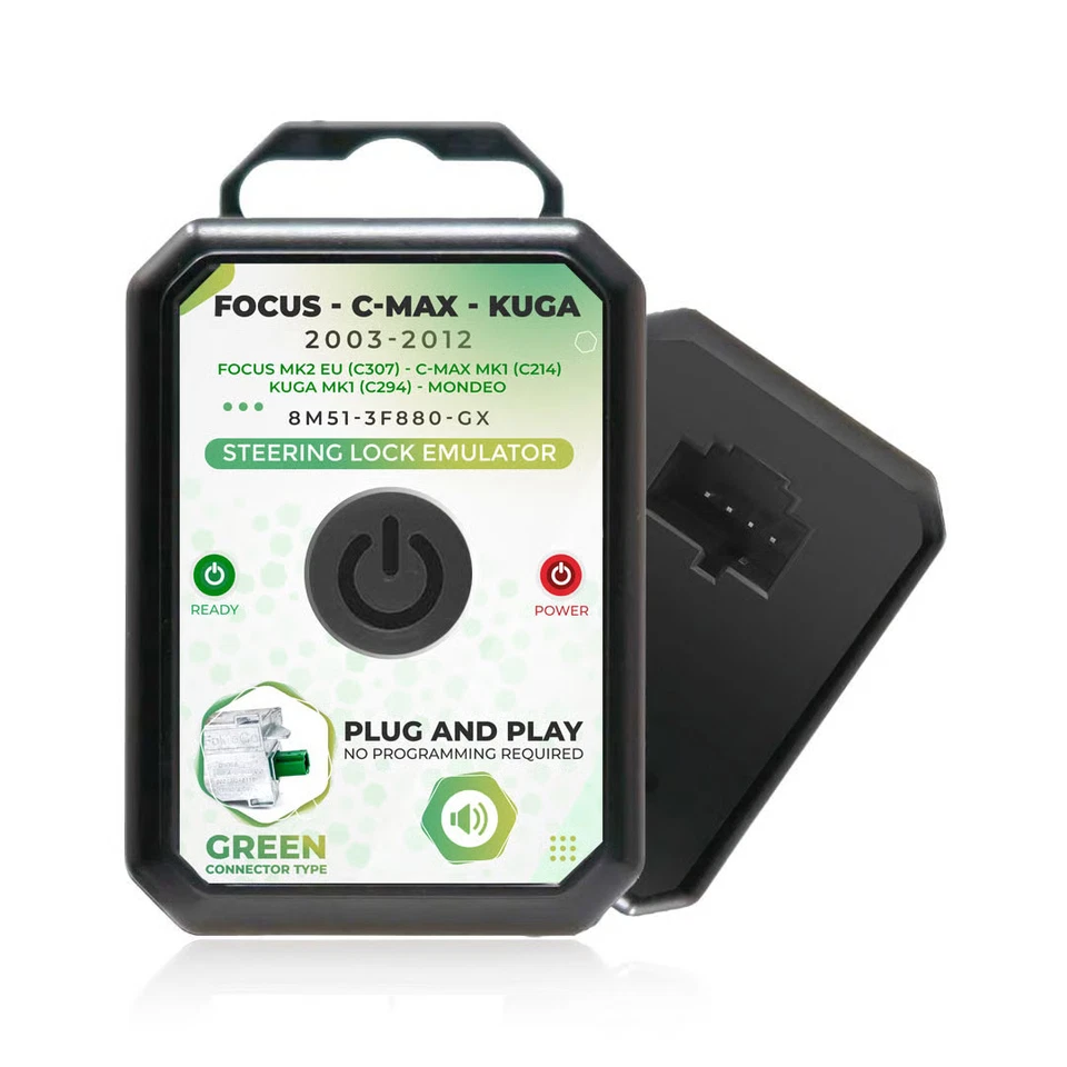 For Ford KUGA Focus MK2 EU C307 C MAX MK1 C214 Steering Lock Emulator 2003-2012 - Image 2 of 4