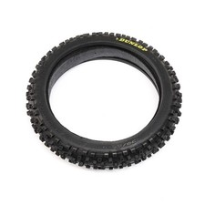 Losi Dunlop MX53 Front Tire w/Foam 60 Shore PM-MX LOS46008 RC Tire