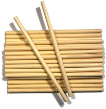 Wood Craft Dowels 6" Natural 1/4" 30/Pkg