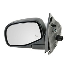 LH Power Heated Mirror Puddle Light Blk Textured Manual Fold for Ford Explorer 0