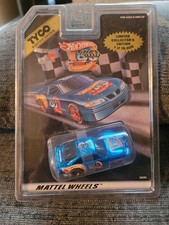 TYCO AF/X 440X2 Pontiac Grand Prix 30th Anniversary Hot Wheels Blue CHROME MOC