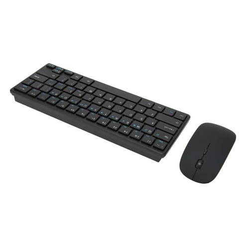2 Combinaison Clavier-Souris Sans Fil 4G Clavier Ergonomique 64 Boutons avec 3 - Photo 5/22